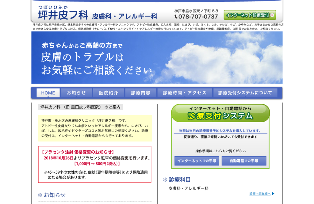 坪井皮フ科