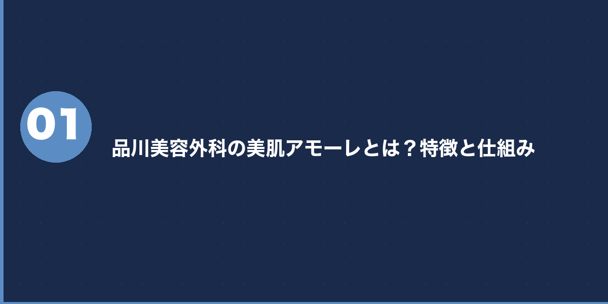 品川美容外科の美肌糸リフト 料金プラン