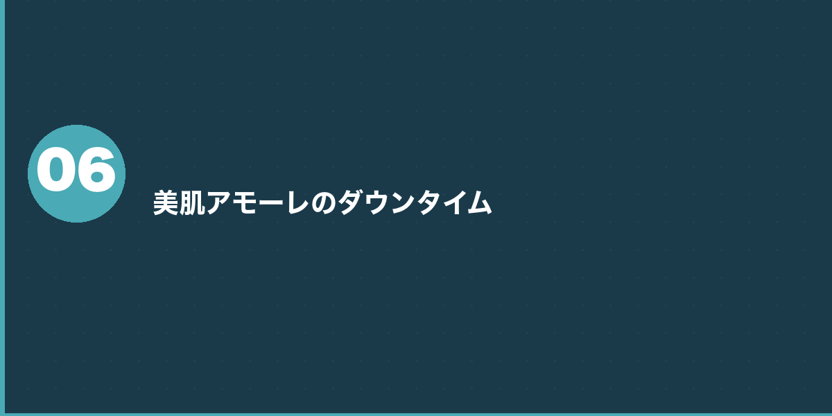 品川美容外科の美肌糸リフト 施術の流れ