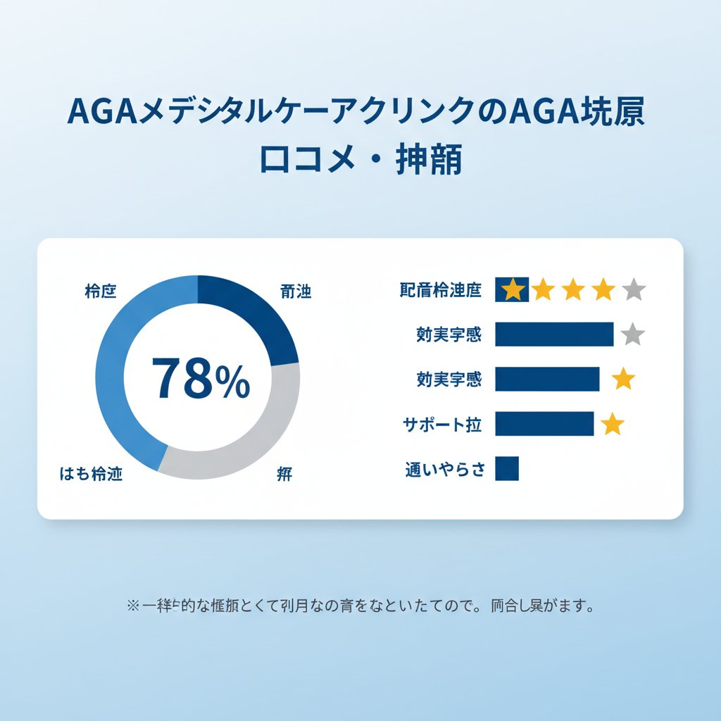 AGAメディカルケアクリニックのAGA治療の口コミ評判