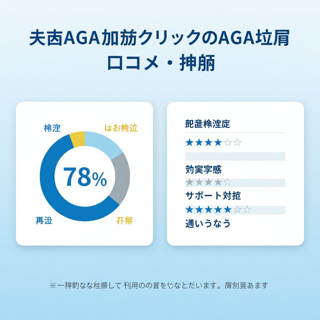 大阪AGA加藤クリニックAGA治療の口コミ・評判